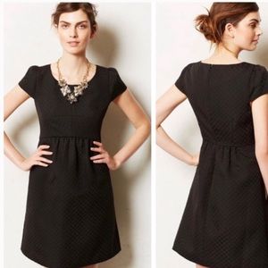 Anthro HD In Paris Black Empress Dress